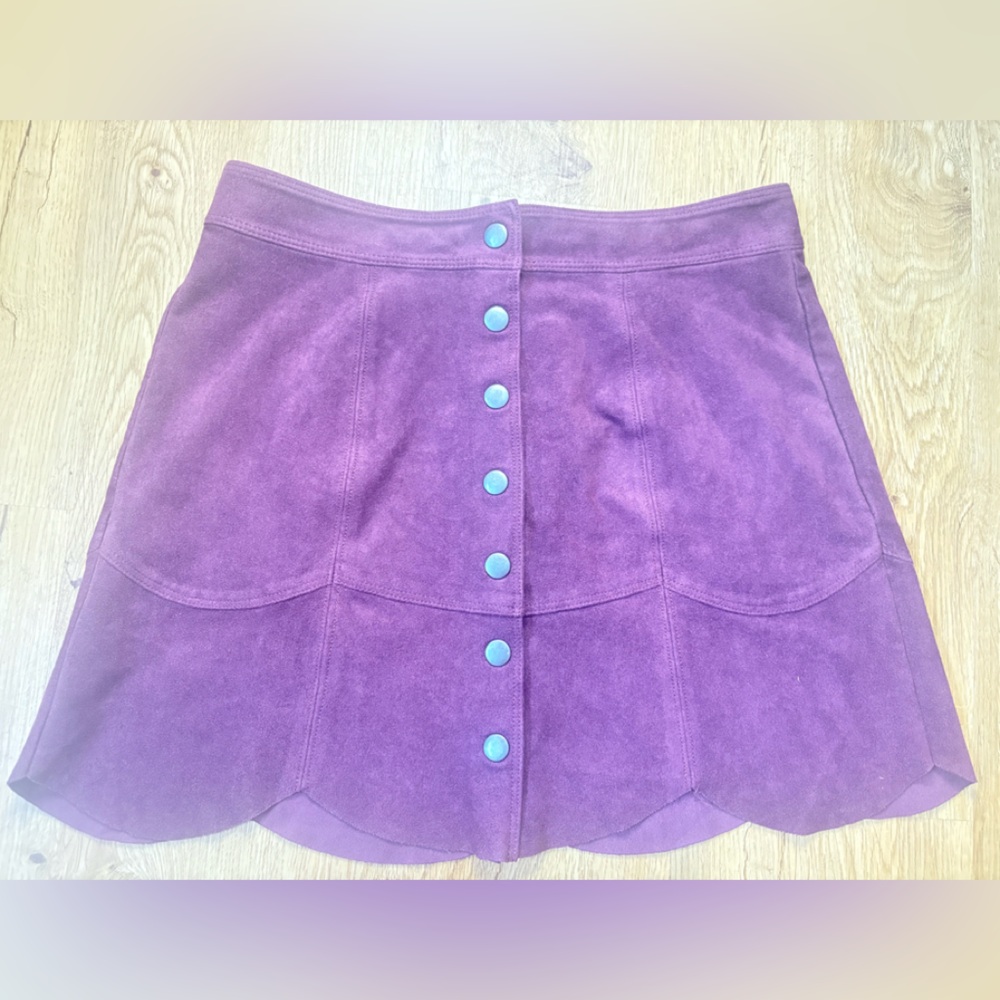 American Eagle Outfitters Purple Mini Skirt